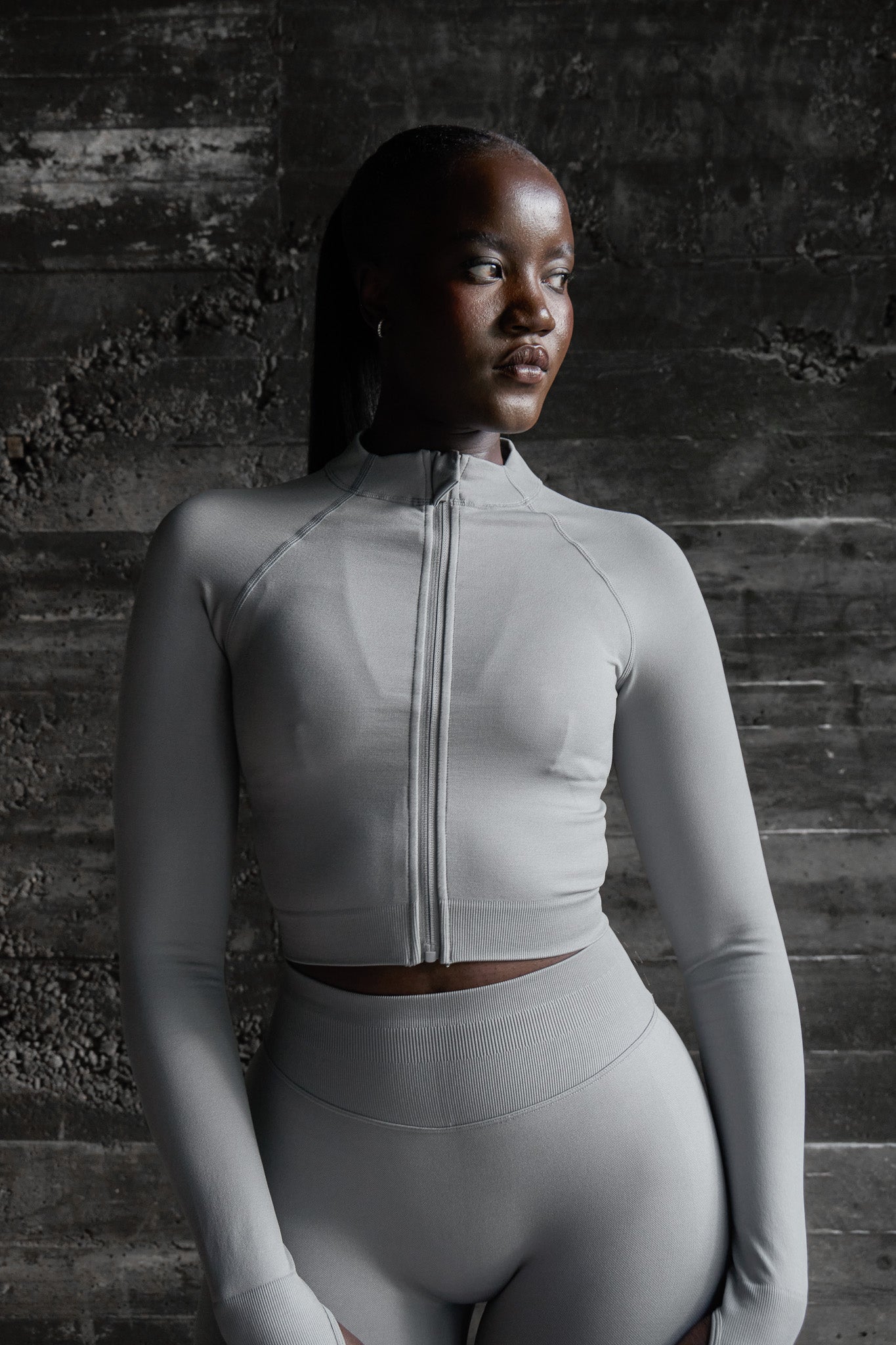 Lifting Crop Zip Jacket