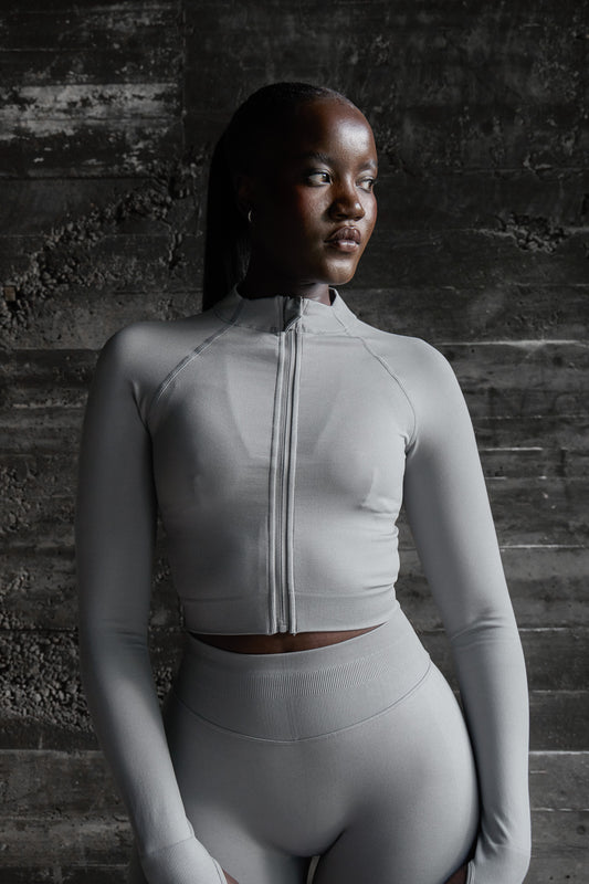 Lifting Crop Zip Jacket