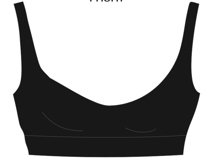 BASIC BRA BLACK